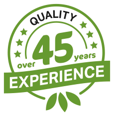 Saterplant Seal of Quality - over 45 Years of Experience